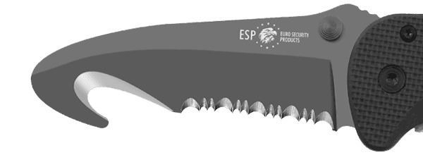 ESP Rettungsmesser RK-02 mit abgerundeter Klinge und Haken