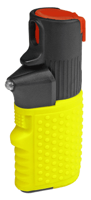 Spray Flashlight HURRICANE (yellow sleeve, black head)
