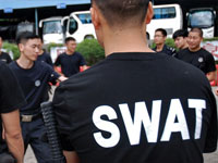 China – courses for instructors of SWATs in Guy Yang, Foshan, Zhaoging Duanzhou a Macao