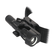 Holders for tactical police flashlights