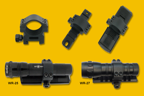 WR-25 / WR-27 Montageset für taktische Lampen