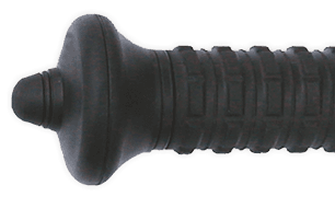 Embout additionnel conique en caoutchouc avec une bosse pour bâton télescopique BE-01