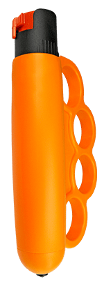 Bezpečnostní EDC sada 2 v 1 – oranžová rukojeť, černý sprej