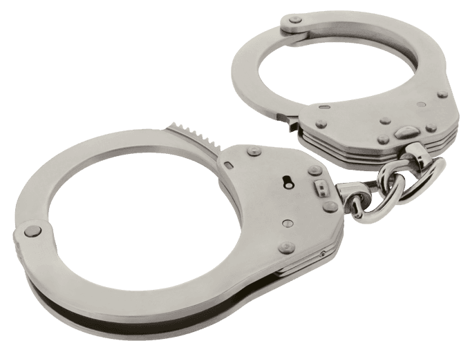 KombatUK Heavy Duty Stainless Steel Fully Welded Chain Hand Handcuffs Cuffs NEW 