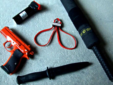 Disposable handcuffing ESP system