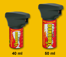 Náhradní sprej pro K.O. TORNADO 40 ml / 50 ml