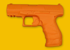 Tréninková pistole ve tvaru Walther P99Q